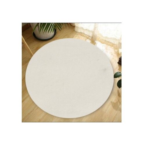 Conceptum Hypnose tepih oval plush white 120 cm (202BLY1354) Cene