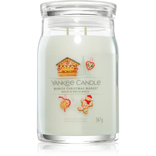 Yankee Candle Munich Christmas Market mirisna svijeća 567 g Slike