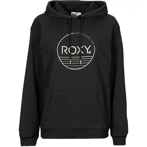 Roxy SURF STOKED HOODIE TERRY Crna
