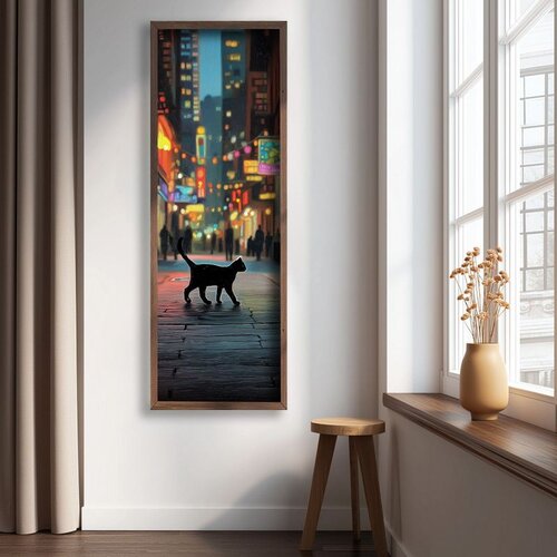 WALLXPERT LAC049-150 Multicolor Decorative Framed MDF Painting Cene