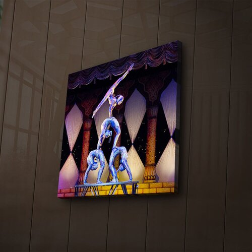 Wallity Zidna slika sa LED osvjetljenjem 4040IACT-29, 40x40 cm Cijene