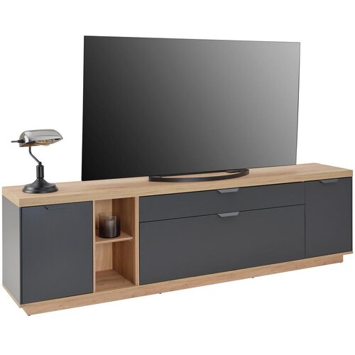Modern Living Tv-element Jake, Antracit, Barva Hrasta Cene