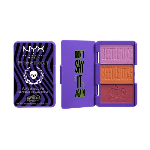 NYX Professional Makeup X Beetlejuice Cheek Palette - Afterlife Passport Cijene