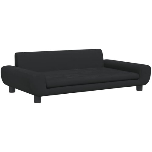 Maison Chic Otroški kavč - Otroški divan - Otroški sedež črn 100x54x33 cm žamet, (21729527) Cene
