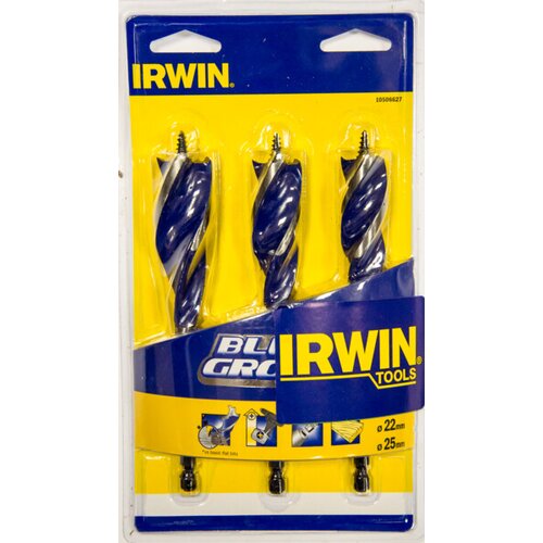 Shumee garnitura svedrom za les blue goove 6X 20,22,25 mm, (21253607) Slike