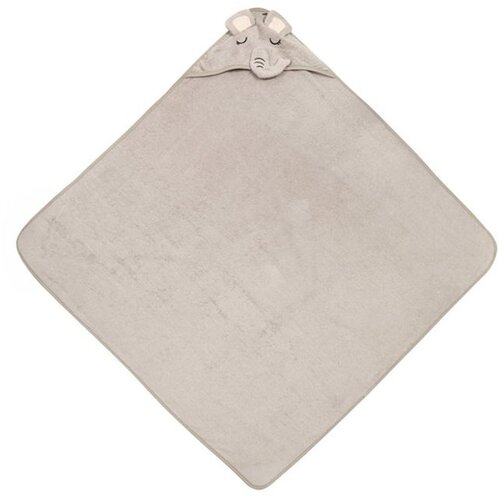 Sensillo Bathfriends ručnik za djecu 100x100 slon siva Slike