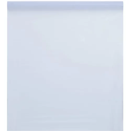 vidaXL Folija za okna statična matirana prozorna bela 60x2000 cm PVC