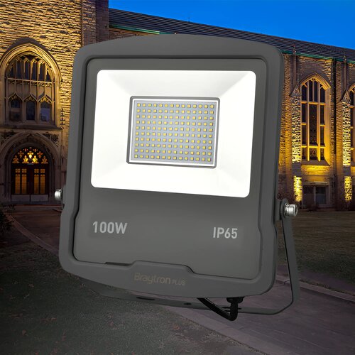 Braytron LED Reflektor 100W Sivi 3000K IP65 BT61-09102 Cene