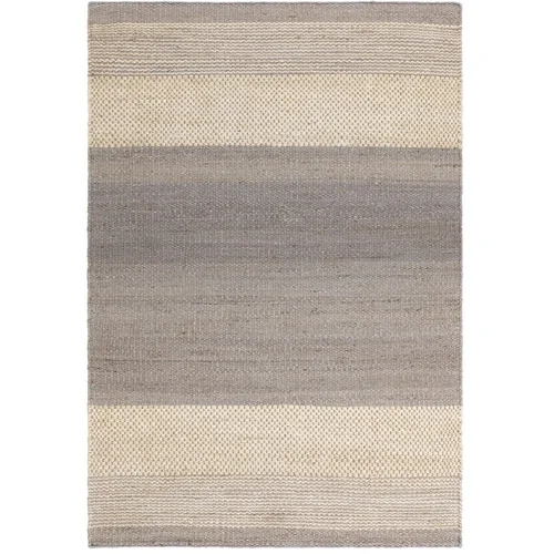 Asiatic Carpets Sivi/krem obostrani/ručno rađen juten tepih 200x300 cm Cedar –