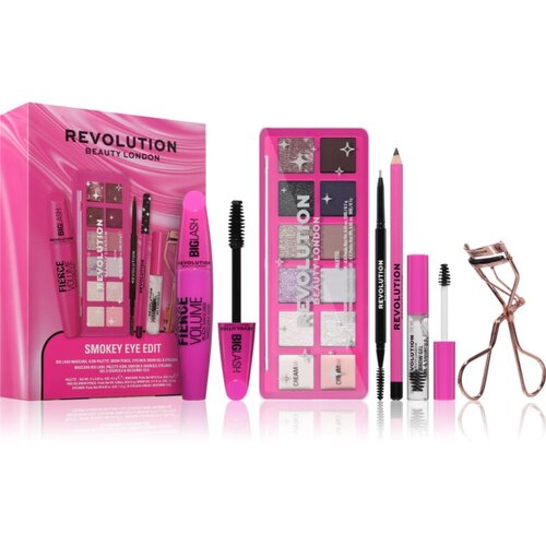 Revolution Smokey Eye Edit poklon set za oči i obrve za žene 1 kom Slike