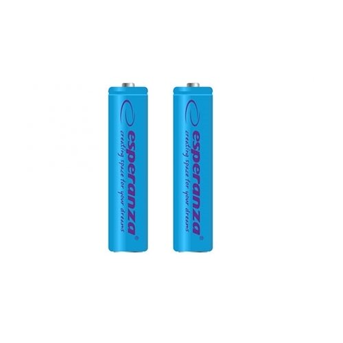 Esperanza Punjive baterije RECHARGEABLE Ni-MH AAA 1000MAH 2kom. blue, EZA101B Slike