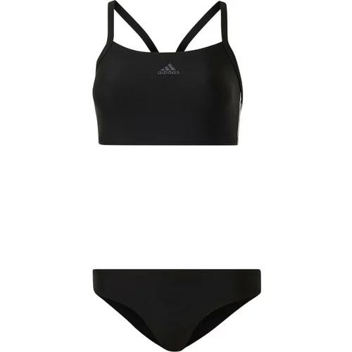 Adidas Ženske dvodelne kopalke 3 Stripes Bikini Črna