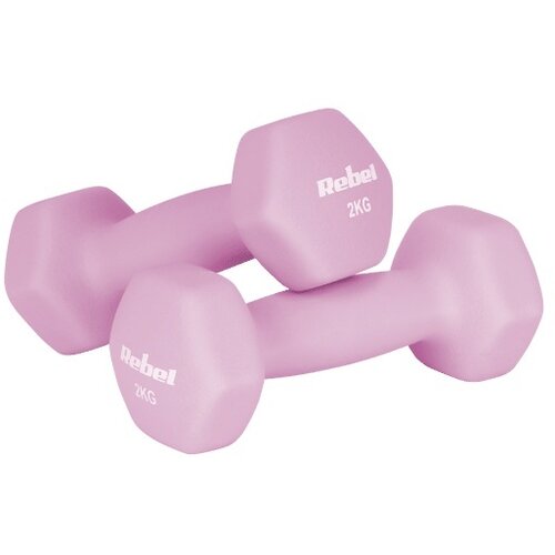 Rebel ACTIVE Liveni neoprenski HEX tegovi bučice set 30kg RBA-2330-S5 Slike
