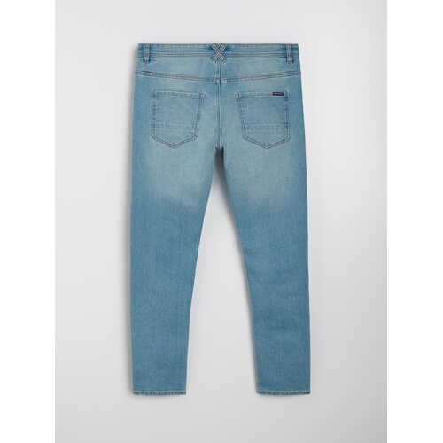 Sinsay Slim fit traperice s efektom pranja Slike