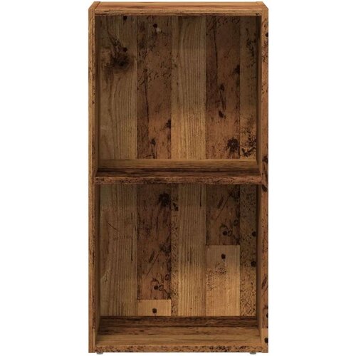  Regal za knjige boja starog drva 40x30x77 cm konstruirano drvo Slike