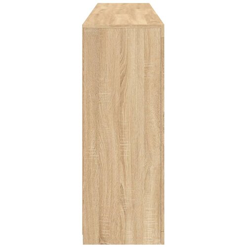  Komoda s LED svjetlima boja hrasta sonome 162 x 37 x 100 cm Slike
