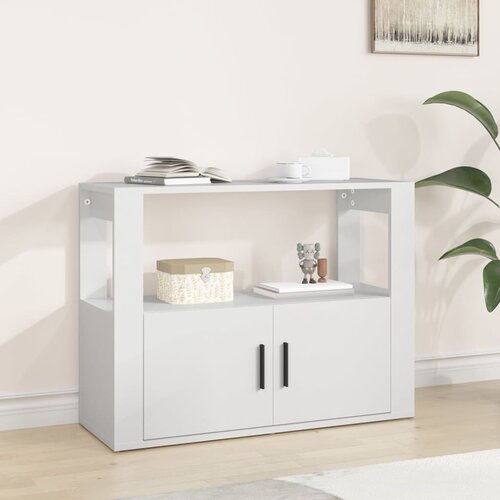 vidaXL Komoda bijela 80 x 30 x 60 cm od konstruiranog drva Cene