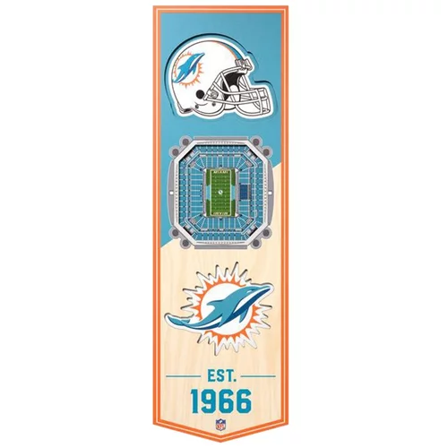 Drugo Miami Dolphins 3D Stadium Banner slika