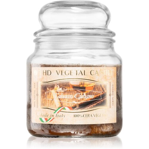 THD Vegetal Tabacco Cubano mirisna svijeća 400 g Slike