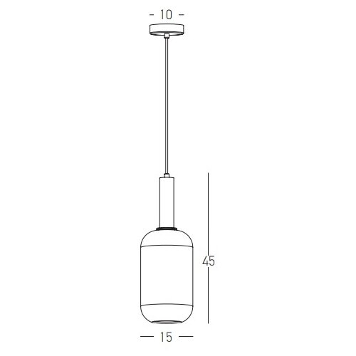  Zambelis 22070 - Visilica na sajli 1xE27/40W/230V prečnik 15 cm zlatni Slike