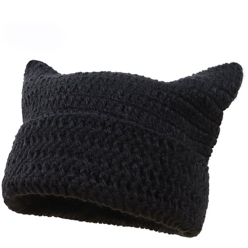 INF Igriva pletena kapa s hudičem Black, (21658217) Slike