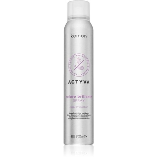 Kemon Actyva Colore Brillante termoza&amp;scaron;titni sprej za oblikovanje kose glačalom ili uvijačem 200 ml Slike
