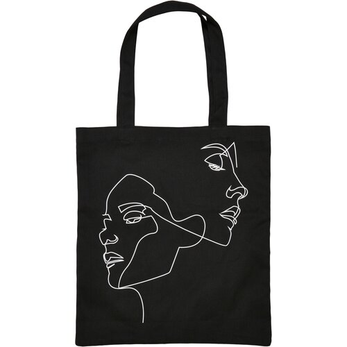 Mister Tee Black canvas bag One Line Cene