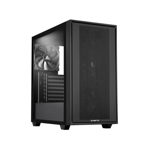 Chieftec Night Hunter USB-C ATX ohi&scaron;je, črno Cene