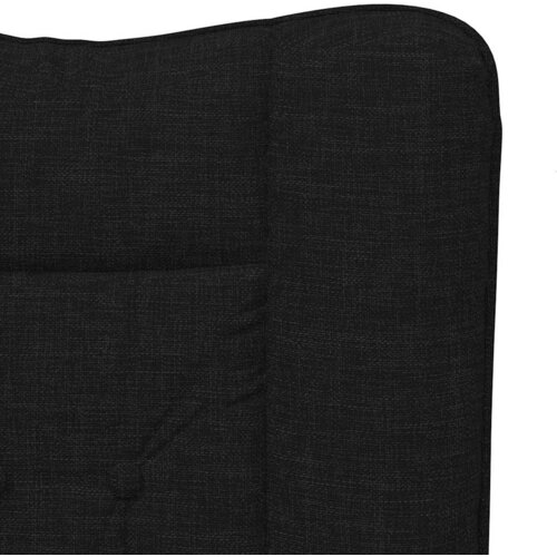  Fotelja Crna 63 x 67 x 94 cm Tkanina i &amp;scaron;perploča Slike