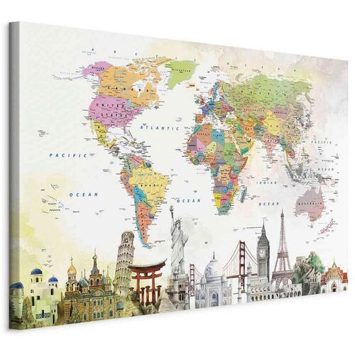 Artgeist Slika Na Platnu Wonders Of The World Cene