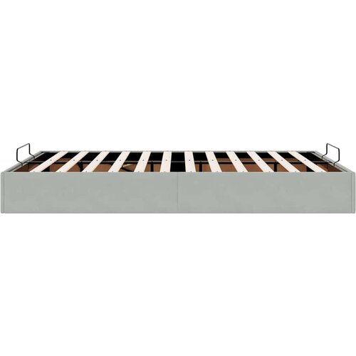 VidaXL Otomanski okvir kreveta bez madraca 140x200 cm bar&amp;scaron;unasti Slike