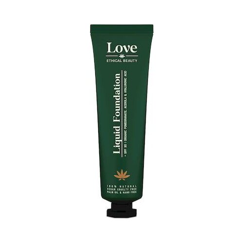 Love Ethical Beauty Liquid Foundation SPF 30 - Beige Cene