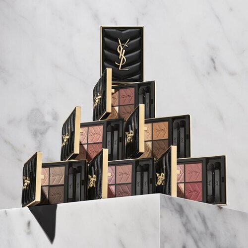 Yves Saint Laurent Couture Mini Clutch paleta sjenila za oči nijansa 100 Stora Dolls 4 g Slike