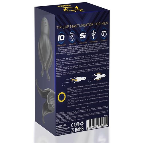 Toro Krone Tip Cup Masturbator for Men Silicone Slike