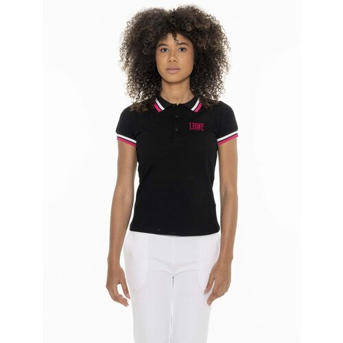 Leone 1947 Polo majice kratki rokavi Woman New Basic Črna Cene