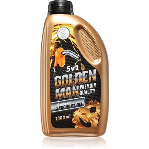 Bohemia Gifts & Cosmetics Industrial Golden Man gel za tuširanje za muškarce 5 u 1 1000 ml Cene