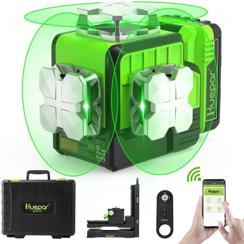  10.8V univerzalna pro 12 redova zelena laserska nivelira bluetooth Cijene