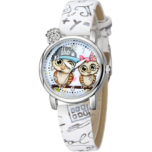 Oem Dječji Sat Owl - Bijela Cene