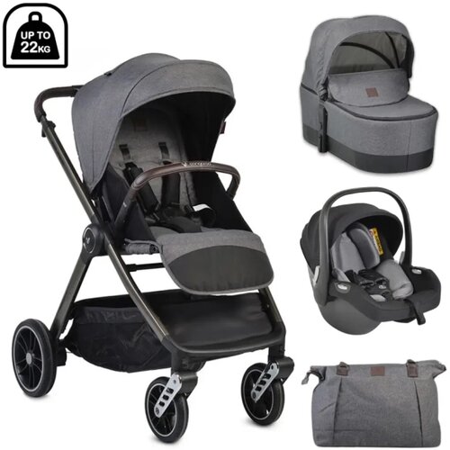 Cangaroo Venco KOLICA MACAN GREY 3U1 AUTOSEDI&Scaron;TE ISIZE (CAN53140) Cene
