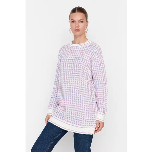 Trendyol Lilac Knitwear Sweater