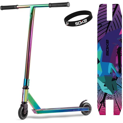 Janshop Tekmovalni skuter Soke Evo Street Neochrome, (21225887) Cene