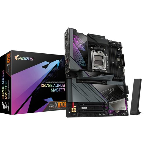 Gigabyte MB X870E AORUS MASTERAM5, 4x DDR5, 4x M.2, 4xSATA2x HDMI, 2x DP, 12x USB, ATX Cijene