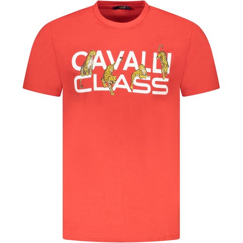 Cavalli Class SHORT SLEEVE T-SHIRT MEN RED Cene