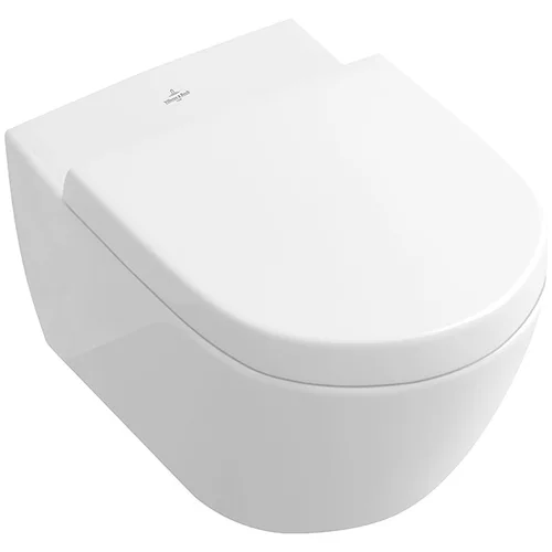 Villeroy & Boch subway 2.0 Komplet zidne WC školjke (Bez ruba, Bez posebne glazure, Oblik ispiranja: Duboko, WC odvod: Vodoravno, Bijele boje)