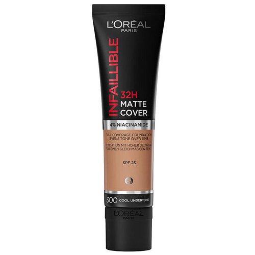 L'oréal Pudri & podlage Unfehlbare Foundation 32H Matte Abdeckung - 300 Amber Cene
