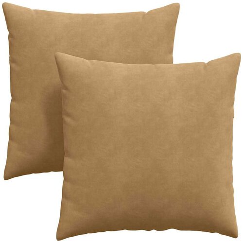  Jastučići za sofu 2 pcs Smeđa 80 x 80 cm Kordura tekstil Slike