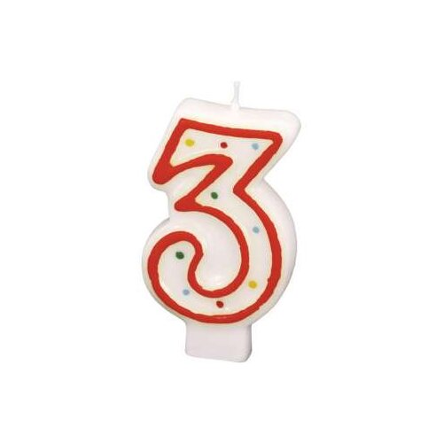 Amscan SVJECICA BROJ 3 Slike