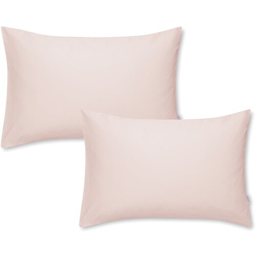Bianca set od 2 ružičaste navlake za jastuk od pamučnog satena Standard, 50 x 75 cm Cene