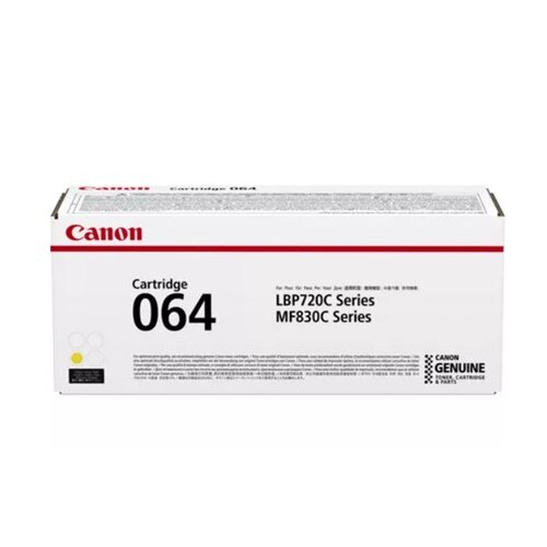 Canon 064 toner cartridge 1 pc(s) Original Yellow Slike