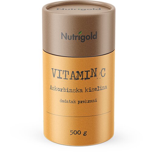 Nutrigold Vitamin C u prahu - Askorbinska kiselina 500g Cijene